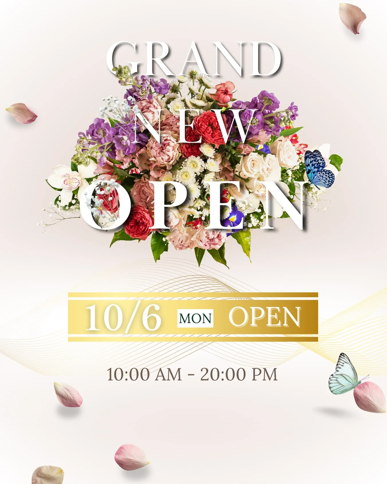 💫✨ グランドオープンのお知らせ ✨💫