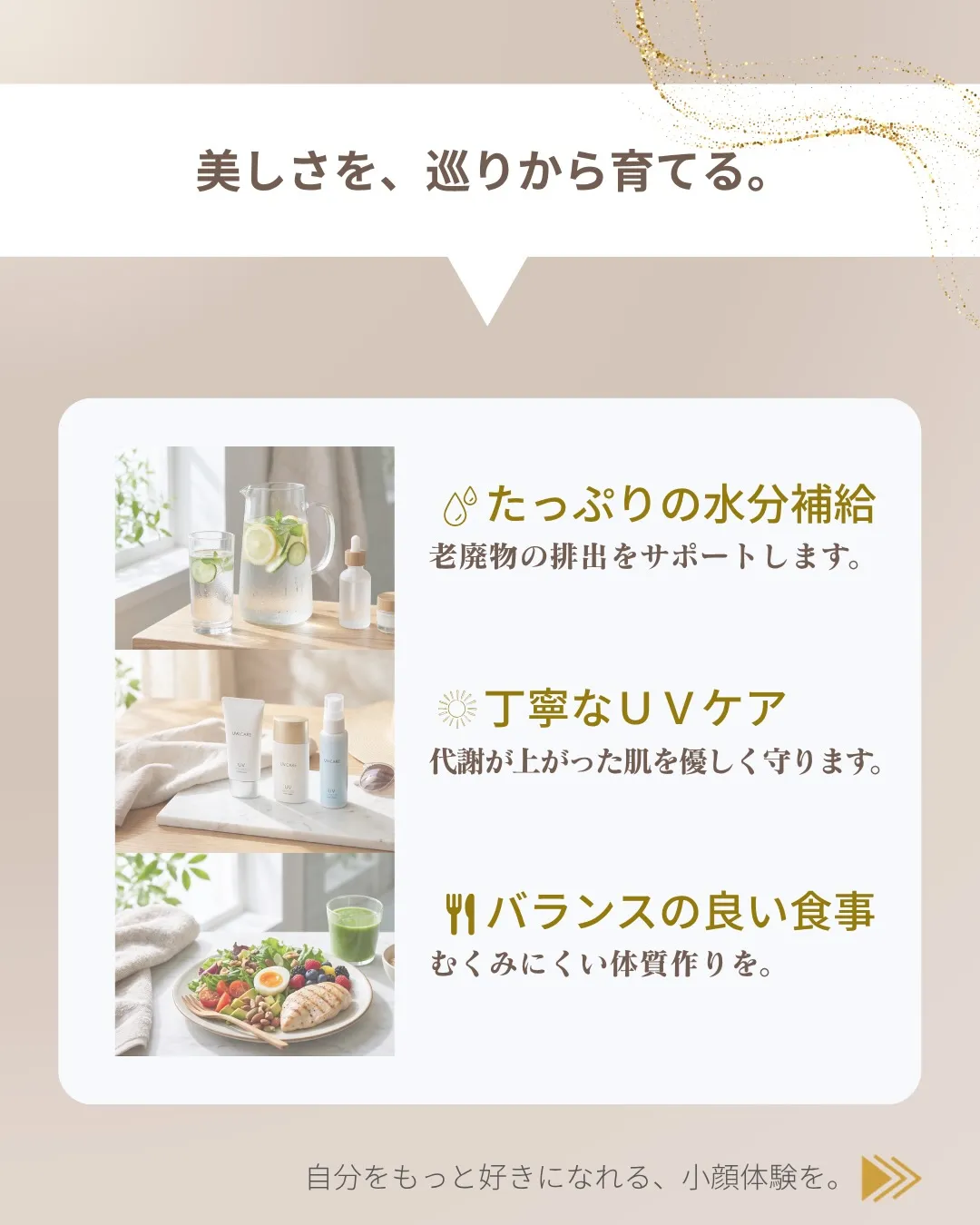 “本来のフェイスライン”を、より美しく。